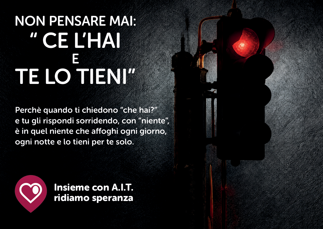 Locandina Campagna A.I.T. - Non pensare mai